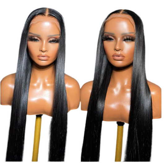 Hd lace straight wig 180 density 5x5