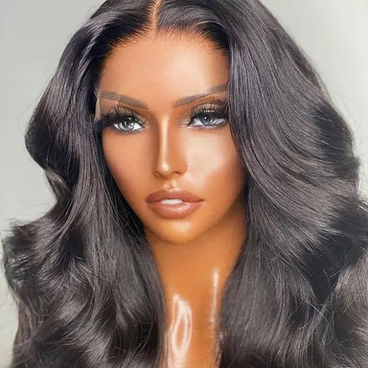 Hd bodywave and deepwave hd 5x5 glueless wig